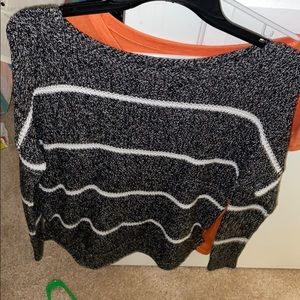 hollister stripped sweater